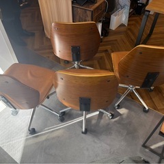 【無料0円・4脚】サンコウ オフィスチェア GT-6761A CAMELの画像