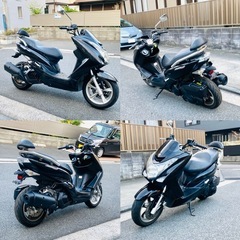 マジェスティS マジェスティ155S バッテリー新品♪艶ピカ綺麗な一台^_^[始動確認動画あり]の画像