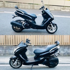 マジェスティS マジェスティ155S バッテリー新品♪艶ピカ綺麗な一台^_^[始動確認動画あり]の画像