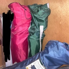 ［受け渡し決定しました］簡易テント　テーブル　イス　キャンプや運動会等に の画像