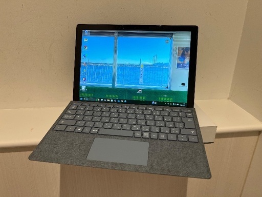 12/9 13時に新宿駅で　美品　Microsoft surface Pro 7 タイプカバー付き