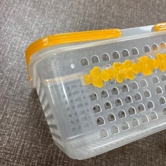 プラスチック収納ケース4セットの画像