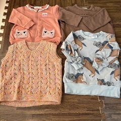 秋冬　女児90サイズ　12点の画像