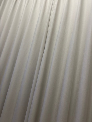 ニトリ ホワイト ドレープカーテン