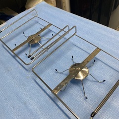 カップ&ソーサー収納　2セット　吊り下げ式　ステンレス製　小倉北区の画像