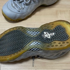 ナイキ　Air Foamposite One ウルフグレーの画像