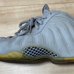 ナイキ　Air Foamposite One ウルフグレーの画像