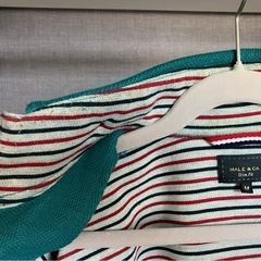 目を惹く！MALÉ&Co. M ピーコックグリーン ジップジャケット
の画像