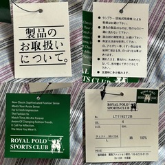 ロイヤルポロスポーツクラブROYALPOLOSPORTSCLUBメンズカジュアルシャツ 長袖シャツpinkピンク桃色系ストライプ綿表示サイズＬ 肩幅　50センチ 袖丈　55センチ 身幅　50センチ 着丈　80センチメンズ（men’s）男性用の画像