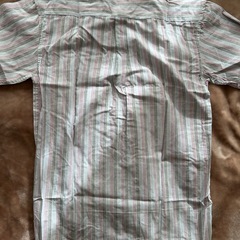 ロイヤルポロスポーツクラブROYALPOLOSPORTSCLUBメンズカジュアルシャツ 長袖シャツpinkピンク桃色系ストライプ綿表示サイズＬ 肩幅　50センチ 袖丈　55センチ 身幅　50センチ 着丈　80センチメンズ（men’s）男性用の画像