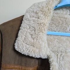 レザーフライトジャケットの画像