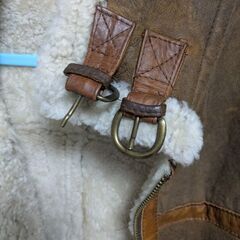 レザーフライトジャケットの画像