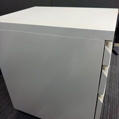 3段ワゴン 鍵ありの画像