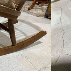 I4★松田家具★ロッキングチェア W60cm ゴブラン織り アンティーク調 リビング 書斎 ゆったり リラックス 読書の画像