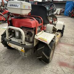  【福岡県みやま市】乗用草刈機　オーレック　ラビットモア―　ロータリーナイフ　RM80JD　GXV340 乗用モア　現状品の画像