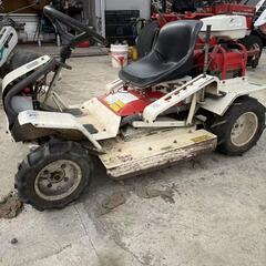  【福岡県みやま市】乗用草刈機　オーレック　ラビットモア―　ロータリーナイフ　RM80JD　GXV340 乗用モア　現状品の画像