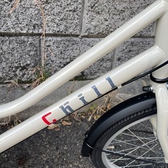 🔶新車🔶　ウェルビーサイクル　Chill　20インチ　超低床フレーム　130㎝～　ミニベロ　小径車　点検調整永久無料✨　西宮　自転車　の画像