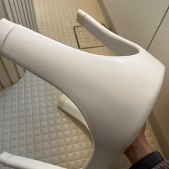 バスチェア　風呂　椅子　抗菌　25cm　ホワイトの画像