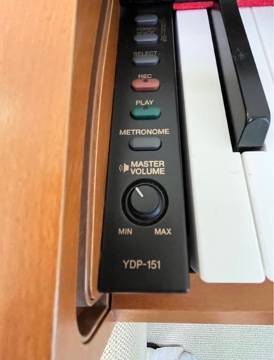 YAMAHA 電子ピアノ YDP-151 ヘッドホン付き (もみじ) 三滝の鍵盤楽器