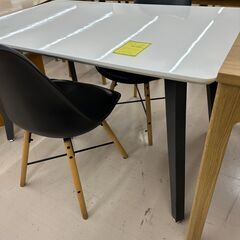 【ジャングルジャングル和歌山店】【Wa3460】ダイニングセット2人用　ホワイト　リユースショップ リサイクルショップ 中古家具 中古家電 中古自転車 古着 冷蔵庫の画像