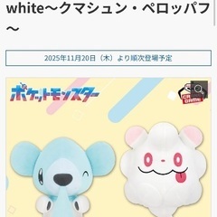 新作 新品タグ付 もふぐっとぬいぐるみ クマシュン ポケモンの画像