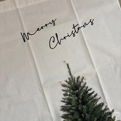 クリスマスツリー　タペストリーの画像