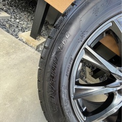 美品⭐︎グッドイヤー　アイスナビ7 スタッドレスタイヤ&ホイール17インチ4本セットの画像