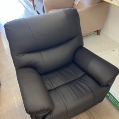 YAMDA  半革　電動リクライニングソファーの画像