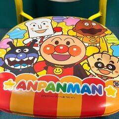 アンパンマン 子供用 まめチェアー まめいすイエロー の画像