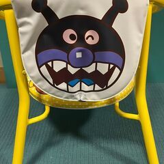アンパンマン 子供用 まめチェアー まめいすイエロー の画像