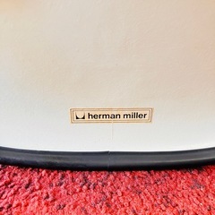 ハーマンミラー　イームズチェア　シェルチェア　80‘s ブラック　ナウガレザー　ヴィンテージの画像