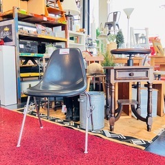 ハーマンミラー　イームズチェア　シェルチェア　80‘s ブラック　ナウガレザー　ヴィンテージの画像