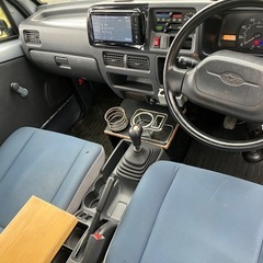 サンバートラック 車検9年12月 5速MT 4WD ナビ BT TV Tベル交換済 USB エアコンの画像