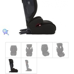 joie ジュニアシート　ISOFIX対応の画像