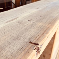 ヴィンテージ　古材足場　オープンラック　棚　引き出し付きの画像