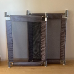 2セット　シンプルフェンスS グレー　西松屋　スマートエンジェル　ベビーフェンスの画像