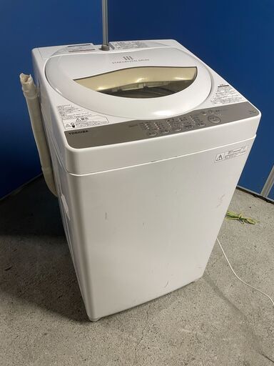 良品】TOSHIBA 5.0kg洗濯機 AW-5G3 2015年製 通電確認済み 人気 早い者