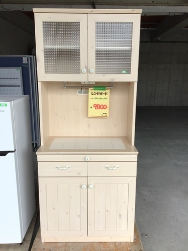 レンジボード　レンジ台　食器棚　中古品