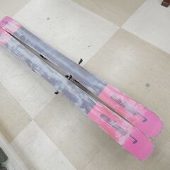 札幌市 清田区 elan エラン スキー板 PLAY MAKER91 164㎝ ビンディング付き DemoSki 23/24シーズン ネイビー×ピンク系の画像