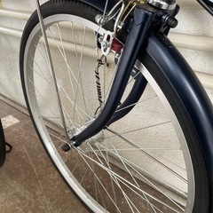 【シティサイクル】【自転車ママチャリ】【W-ONE】クリーニング済み【管理番号1204】野の画像