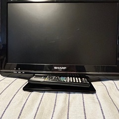 SHARP液晶テレビ
の画像