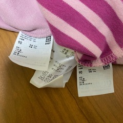 UNIQLO 3点セット 長袖カットソー 100サイズの画像