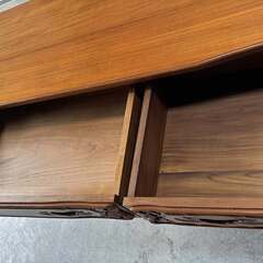 WATANABE FURNITURE 渡辺家具 最高級 ローチェスト 天然木、幅144cm Used/美品の画像