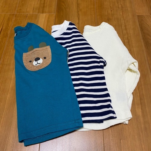 UNIQLO・GU 3点セット 長袖カットソー 100cm (みー@プロフ必読