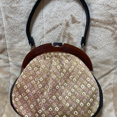 絞り染めバッグの画像