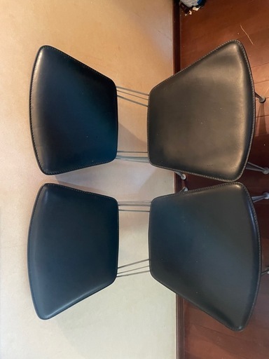 fasem レザーチェア　イタリア　ビンテージ