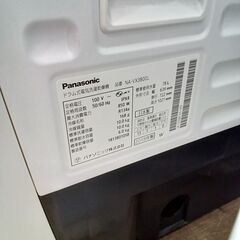 ★リユースのサカイつくば店★TK7532 Panasonic ドラム式洗濯機 NA-VX3800L 10/6Kg 18年製 動作確認／クリーニング済み　【リユースのサカイつくば店】 の画像