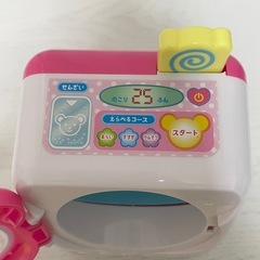 メルちゃん クマ型 洗濯機 おままごと ごっこ遊び用 おもちゃの画像