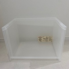 無印良品 収納ラック、深大型1個の画像