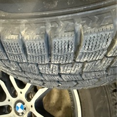 205/60R16 WM02 21年製　スタッドレス　ホイール付き4本セット　BMW純正ホイールの画像